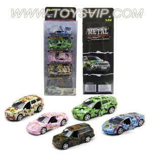 1:64 alloy car Camouflage