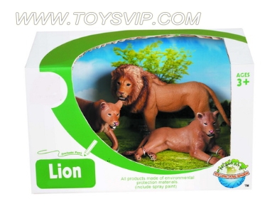 PVC wild lion (3)