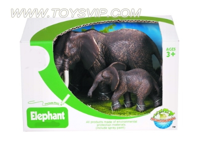 PVC wild elephants (2)