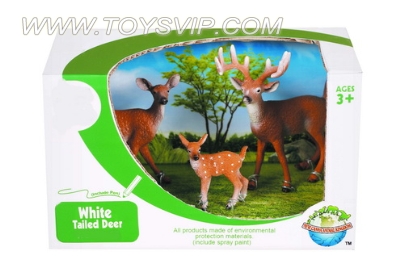 PVC wild white-tailed deer (3)