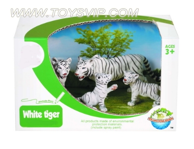 PVC wild white tiger