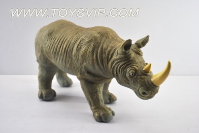 17-inch white rhino