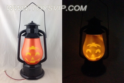 Pumpkin Face Detection portable lights