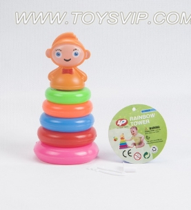 Monkey Round Rainbow Tower