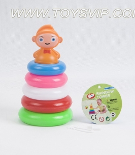 Monkey Round Rainbow Tower