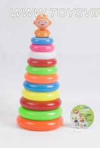 Monkey Round Rainbow Tower