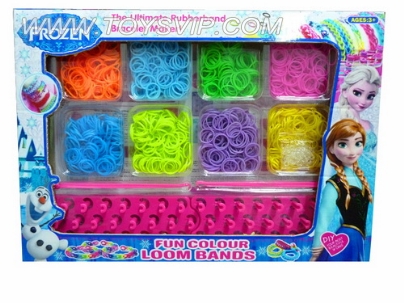 Colored rubber bands