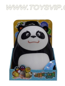 Child Panda backpack eggshell (light)