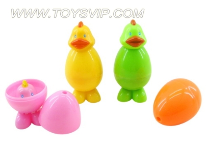 Candy duckling eggshell