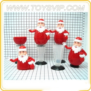 Santa Claus with candy shell (with cups)