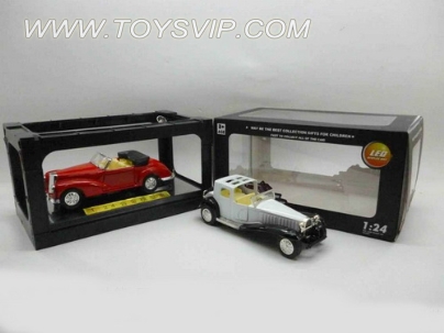 1：24Alloy back vintage car