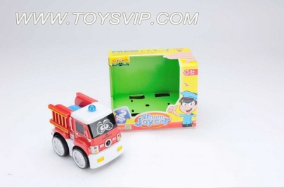 Electric shock cartoon car