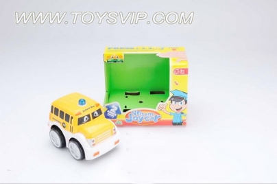 Electric shock cartoon car