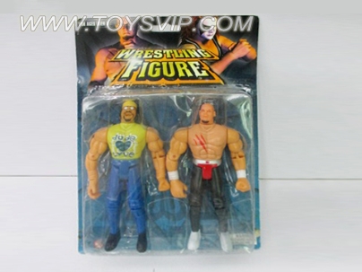 Two wrestlers Doll