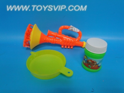 Instrument blowing bubbles
