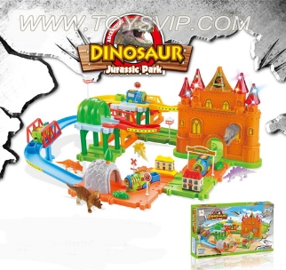 Dinosaur Park electric train track