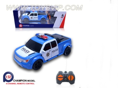 1:32 four police pickup (NOT INCLUDED)