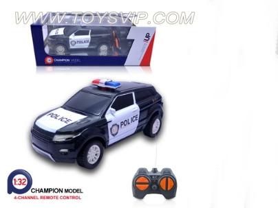 1:32 four police Land Rover (NOT INCLUDED)