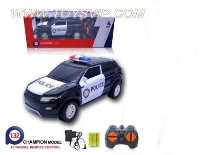 1:32 four police Land Rover (including electricity)