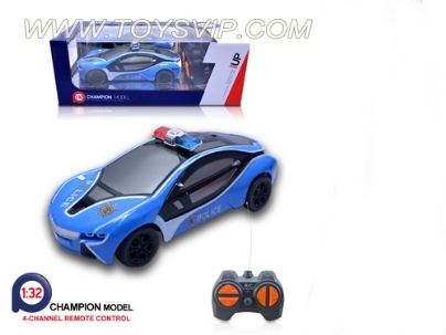 1:32 four police cars BMW i8 (NOT INCLUDED)