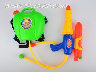 Small backpack water gun