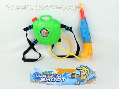 Small backpack water gun