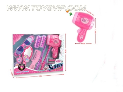 Light music small hair dryer jewelry small package