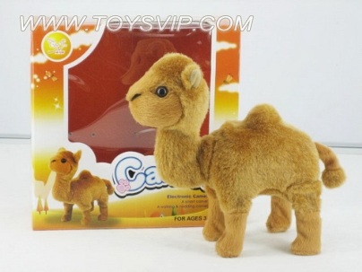 Electric plush camel