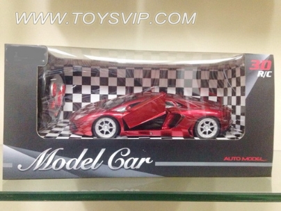 Lamborghini 3D dynamic automatic demo music door remote control cars (including electricity)