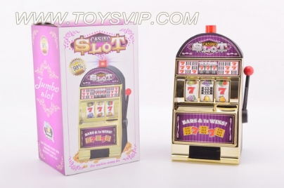 Music piggy bank slot machine