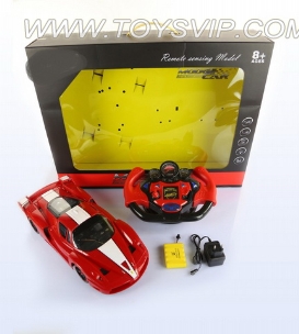 1:10 five-way remote control car Ferrari steering wheel