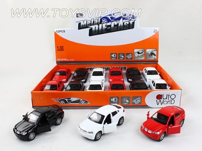 1:32 alloy car BMW X6