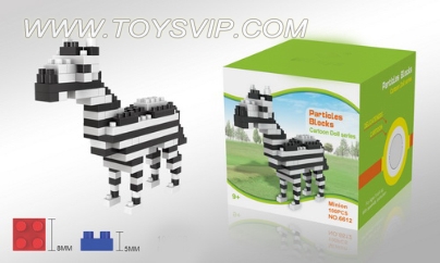 Zebra blocks (100 / PCS)