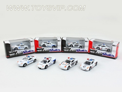 1:50合金滑行警车