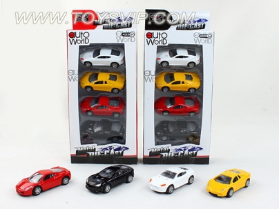 1:50仿真合金回力跑车