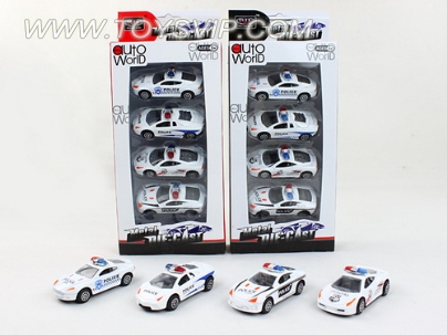 1:50合金滑行警车