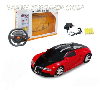1:18 Bugatti 4-way remote control car