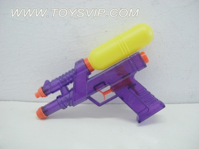 Transparent double nozzle gun