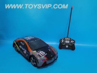 PVC BMW i8 1:14 Stone remote control cars (NOT INCLUDED)