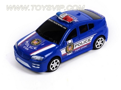 Painting inertia police car