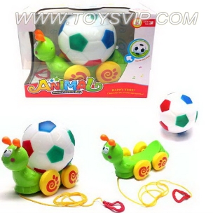Electric Football snail (3-in-1 function, lights, music)