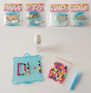 DIY water fight bead bags