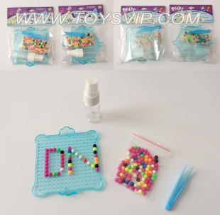 DIY water fight bead bags