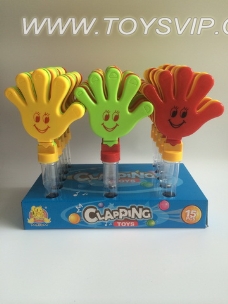 Solid color hand clap