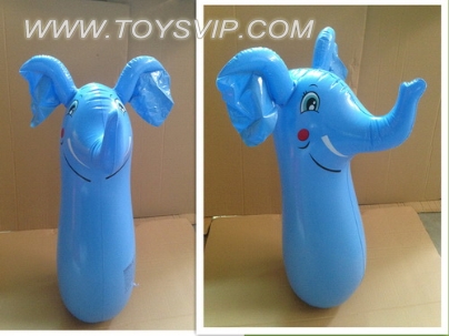 Inflatable elephant tumbler