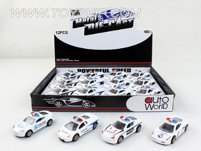 1:50 alloy glide police（12/PCS）