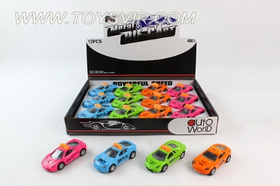 1:50 alloy back of a taxi（12/PCS）