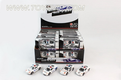 1:50 alloy glide police (24 / PCS)