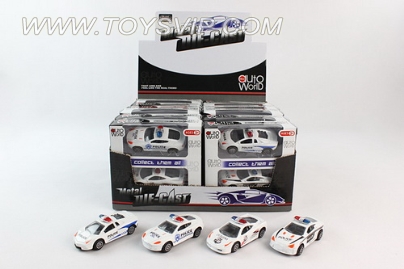 1:50 alloy glide police (24 / PCS)