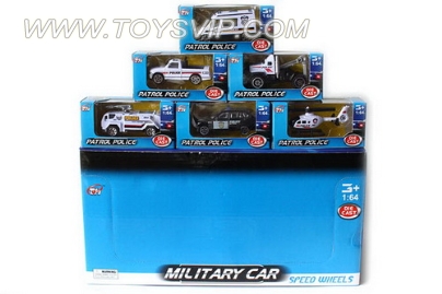 Alloy Police Car（36/PCS）